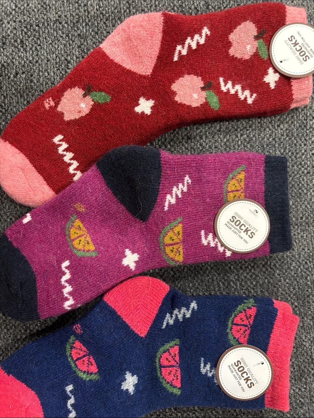 ANTSANG Kids Merino Wool Hiking Socks